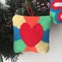 Make Your Own Tapestry Heart Lavender Decoration, thumbnail 1 of 2