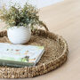 Large Braided Seagrass Round Tray, thumbnail 3 of 3