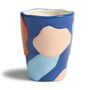 Imogen Colourful Abstract Coffee Mugs, thumbnail 4 of 5