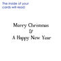 Rainbow Mouse Christmas Cards, thumbnail 2 of 2