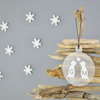 Personalised Penguin Christmas Decoration, 3 of 10