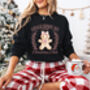 Gingerbread Girly Christmas Club Sweatshirt, thumbnail 3 of 8