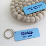 The Year You Became My Daddy Personalised Keyring, thumbnail 2 of 7