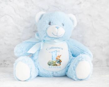 Personalised Blue First Easter Teddy, 12 of 12
