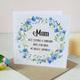 Floral Watercolour Personalised Mother's Day Card, thumbnail 1 of 3