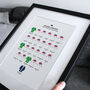 England Lionesses 2025 European Champions Football Print, thumbnail 2 of 4