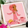 Greyhound Art Print | Dog Lover Wall Decor, thumbnail 3 of 10