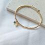 Gold Filled Birthstone Charm Bracelet, thumbnail 3 of 4