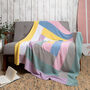 Log Blanket Easy Knitting Kit, thumbnail 1 of 10