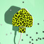 Neon Leopard Charger And Cable Sticker, thumbnail 2 of 10