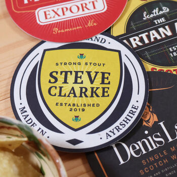 Scotland Football Beer Mats, 10 of 10
