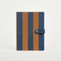 Personalised Notebook Journal A5 Striped, thumbnail 3 of 4