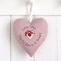 Personalised Tooth Fairy Pillow Heart Gift For Girl, thumbnail 8 of 12