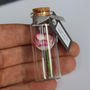 Tiny Bottle Of Blossom With Personalised Message, thumbnail 8 of 10