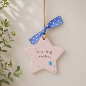 New Big Brother Sibling Gift Box Star Keepsake, 4 of 11