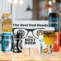 British Craft Beer 'Best Dad' Gift Pack Five X 330ml, thumbnail 1 of 4