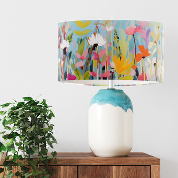 Summer Floral Lampshade, Virentia, 2 of 10