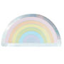 Pastel And Iridescent Rainbow Shaped Paper Plates, thumbnail 2 of 3