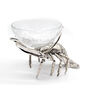 Lobster With Large Crackle Glass Bowl, thumbnail 2 of 2