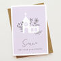 Floral Christening Card, thumbnail 4 of 7