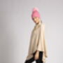 Pink Pompom Hat, thumbnail 3 of 4