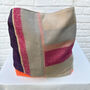 Vintage Ikea Bag Purples / Pinks / Patchwork, thumbnail 6 of 9