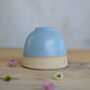Handmade Stone Mini Ceramic Bud Vase, thumbnail 8 of 8