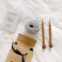 Make Your Own Beginner Cup Cosy Mini Knitting Kit, thumbnail 5 of 5