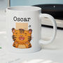 Children's Personalised Animal Tiger Gift Mug, thumbnail 1 of 4