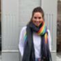 Rainbow Soft Snuggly Blanket Scarf, thumbnail 4 of 9