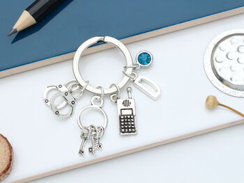 Prison Officer Personalised Keyring Security Guard, 4 of 11