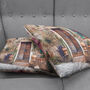House With Blue Shutter Decorative Cushion Cover, thumbnail 4 of 7
