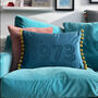Personalised 50th Birthday Velvet Cushion, thumbnail 1 of 6