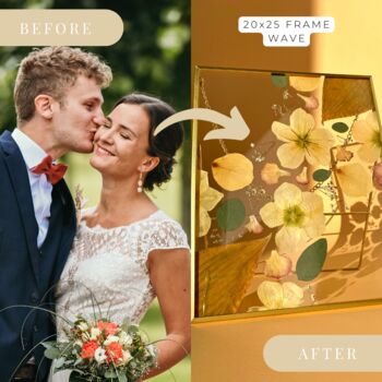Preservation Of Your Wedding Flowers Into A Frame, 2 of 12