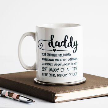 Irrefutably Best Dad, Personalised Mug, 2 of 3