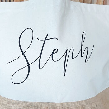 Personalised Name Shopping Bag, 4 of 7