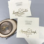Personalised Entwined Names Wedding Card, thumbnail 8 of 10