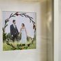 Personalised 1st Paper Anniversary Embroidered Photo, thumbnail 4 of 9