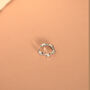 Sterling Silver Cubic Zirconia Ear Cuff, thumbnail 3 of 6