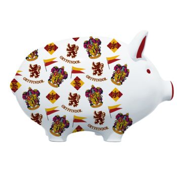 Tilly Pig Harry Potter Gryffindor Piggy Bank, 3 of 6