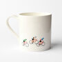 Gift For Cyclist, Cycling Mug Set, Breakaway Design, thumbnail 4 of 8