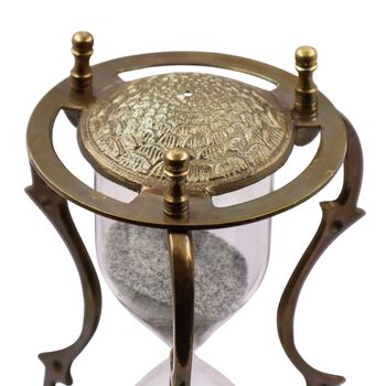 Bronze 10 Minute Sand Timer, 5 of 5