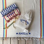 Personalised Soft Cotton Towel And Carrier Strap, Graduation Gift, thumbnail 7 of 12
