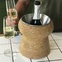 Cork And Steel Wine Cooler 11th Anniversary Gift, thumbnail 5 of 12
