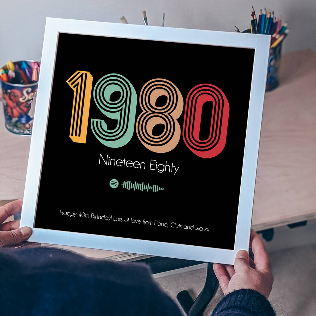 Personalised Special Year Spotify Print, 1 of 3