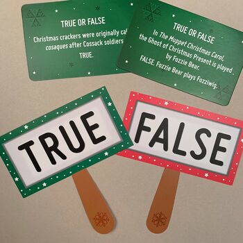 Festive True Or False Game, 3 of 3