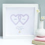 Personalised Engagement Entwined Hearts, thumbnail 1 of 5