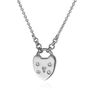Personalised Padlock Heart Necklace, thumbnail 5 of 11