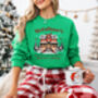 Mc Callister's Home Security Christmas Sweatshirt, thumbnail 5 of 11