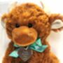 Mothers Day Moo Cow 20cm, Highland Cow, thumbnail 2 of 6